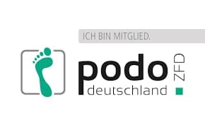 Mitglied bei podo Deutschland – Deutscher Verband für Podologie (ZFD)